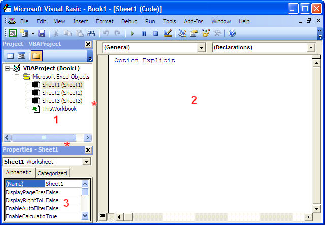 what language can you use with visual basic for excel